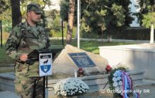 Spomienka na tragicky zosnulch profesionlnych vojakov organizovan u 21. zmpr Trebiov